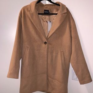 Oversized Camel Coat
